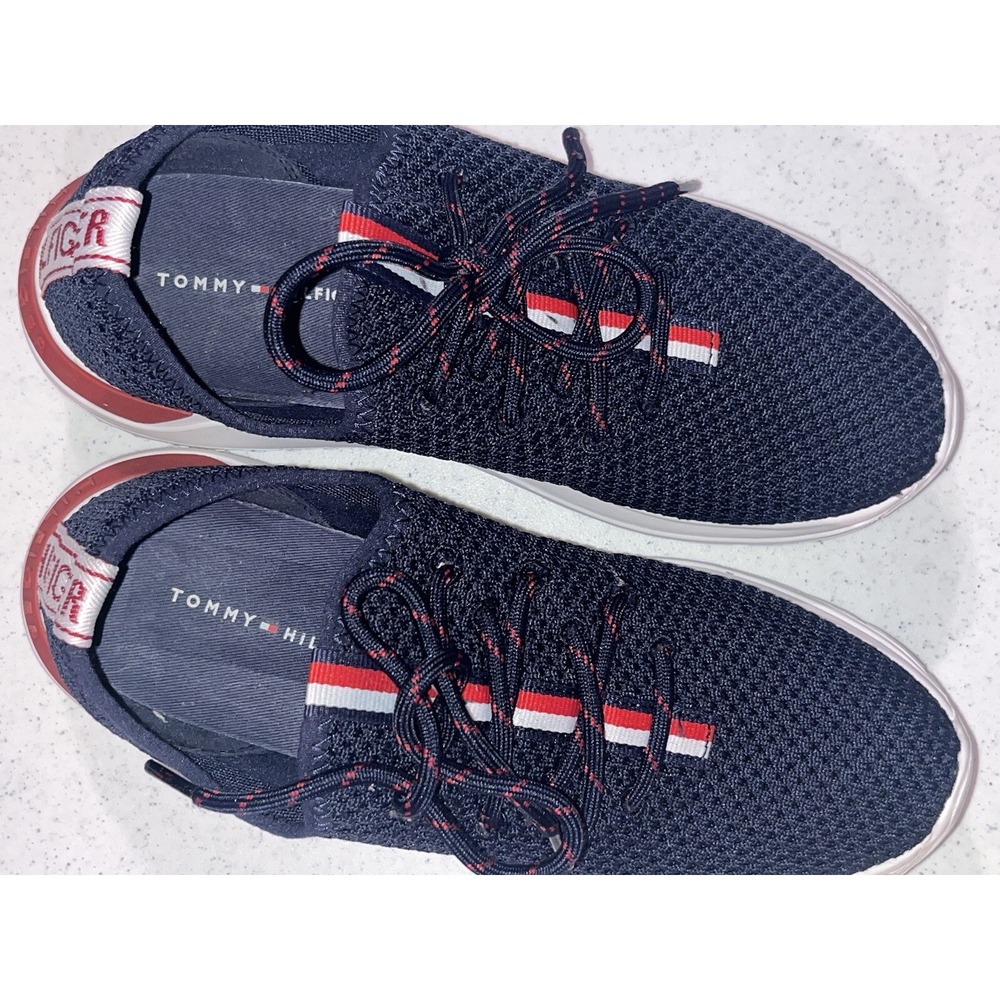 TOMMY HILFIGER Women's Slip on 7 1/2 Sneakers Size 7.5 Shoes Fast Shipping! - Picture 3 of 5